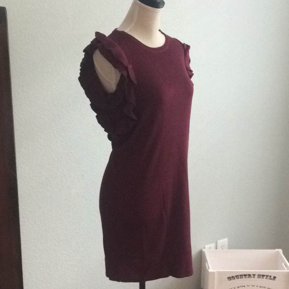 Burgundy Dress
